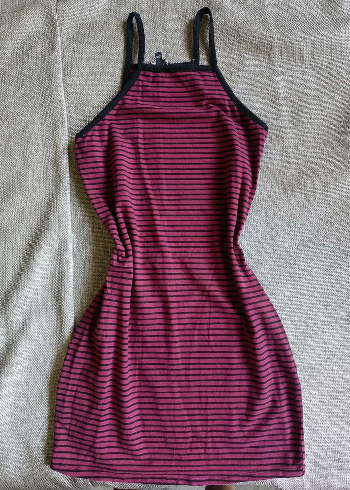 Striped Mini Dress