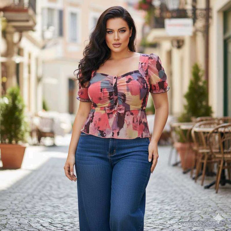 Floral Print Top