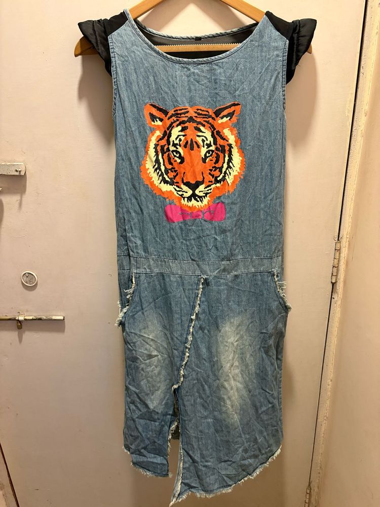 Beautiful Trendy Denim Dress