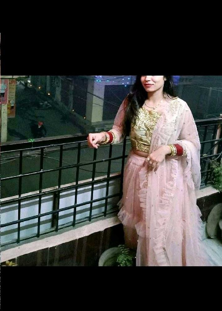 Embroidered Lehnga Dress