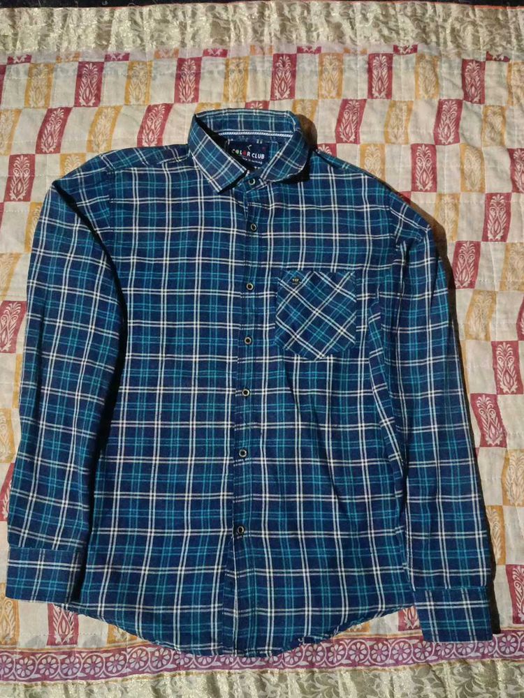 Checked Long Sleeve Shirt