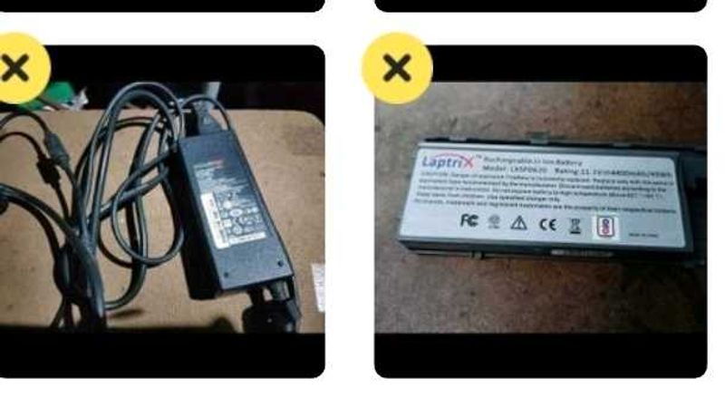 Dell 630 Laptrix Laptop Battery+ adaptor