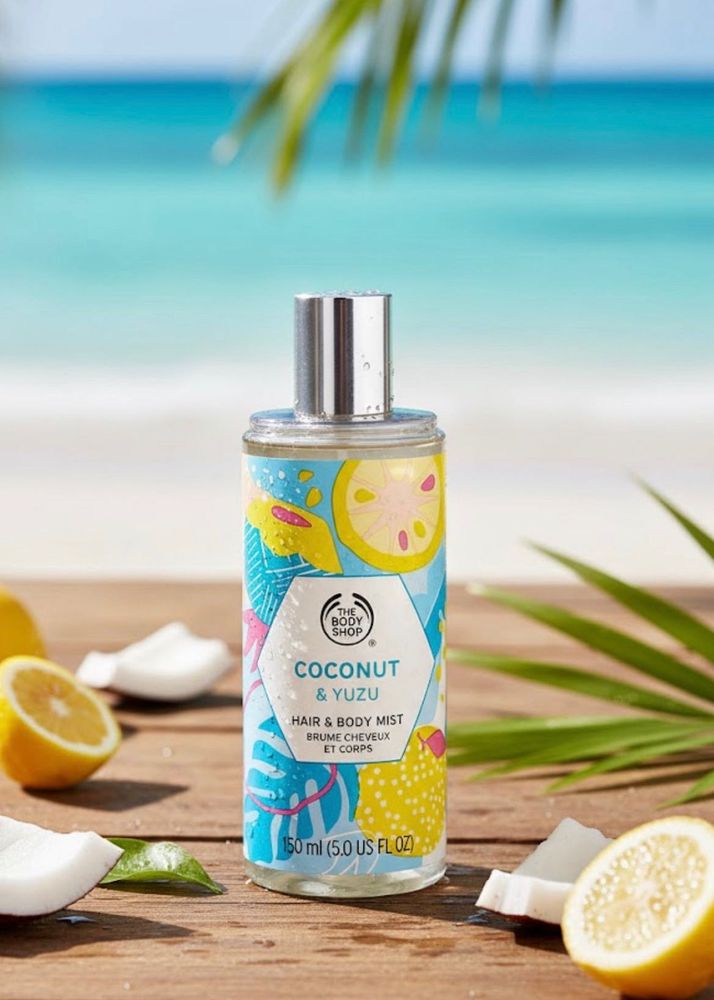 The Body Shop Coconut &amp; Yuzu Hair Mist for ladies