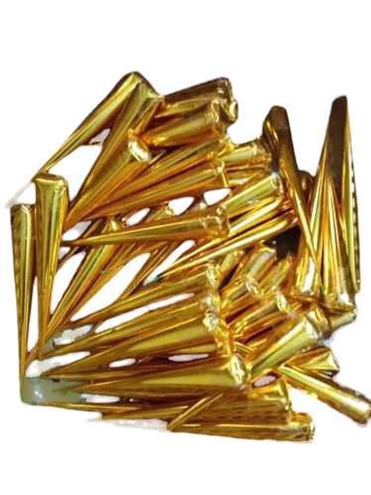 gold mehndi cone