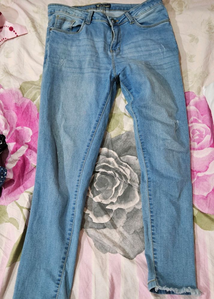 Distressed Jeans