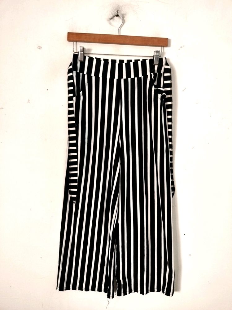 Black And White Stripe Pant ( Women)