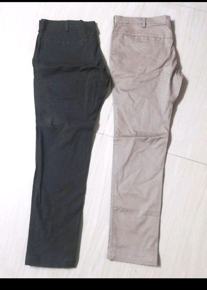 Chinos for Men Regular Fit Combo Unused.