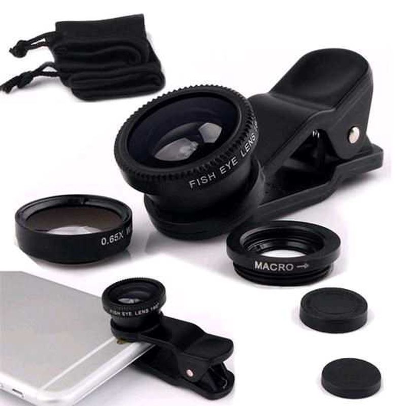 Universal Clip-On Camera Lens Kit