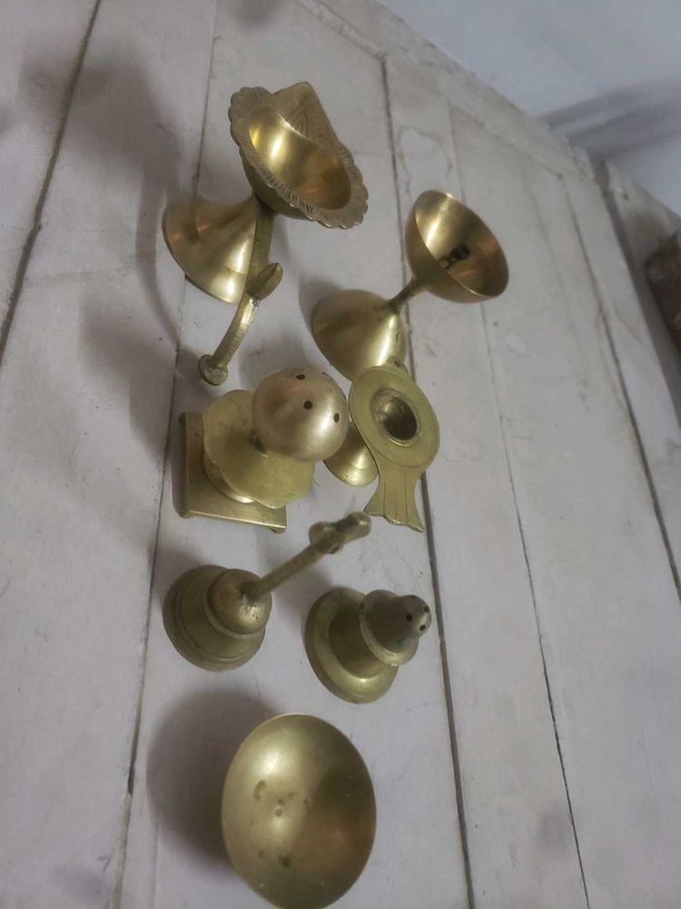 Brass Diyas, Puja Items, Akhand Jyot 🪔