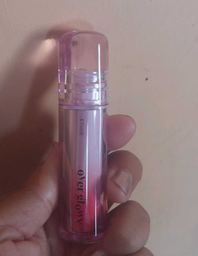 Etude Over Glowy Lip Tint Ddori apple red