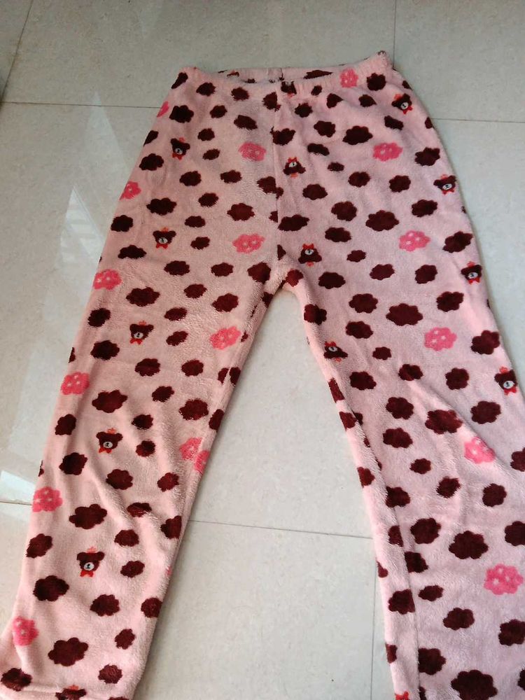 Pink Bear Pajama Pants