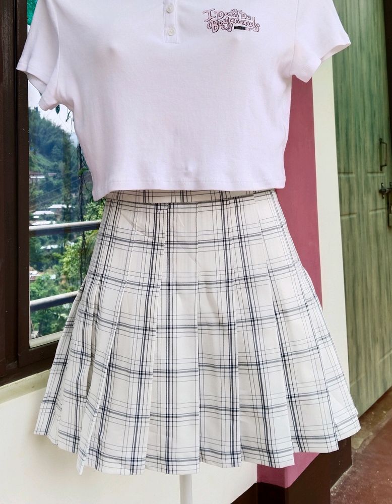 Pleated Mini Skirt🎀