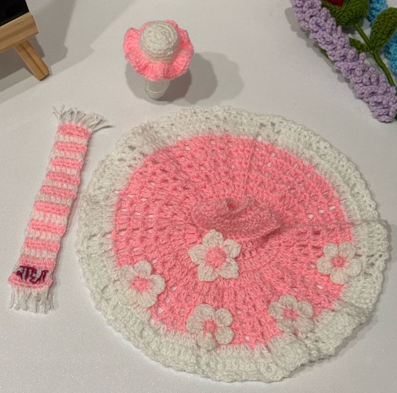 laddu gopal ji dress pinkkk