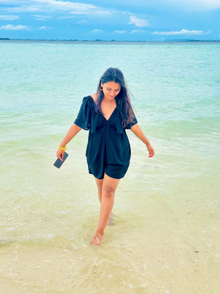 Black jump suit