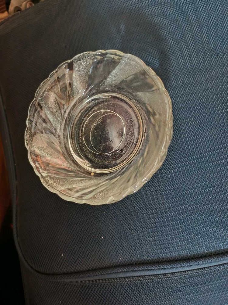 Glass Dinnerware Plate Set of 2