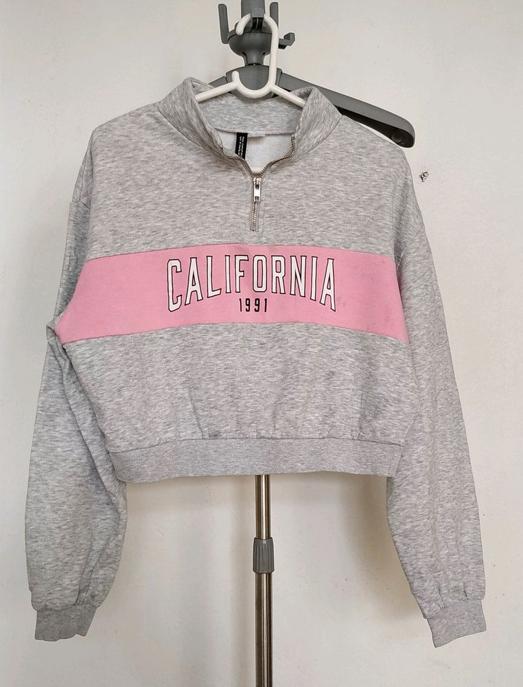H&amp;M Crop Sweatshirt