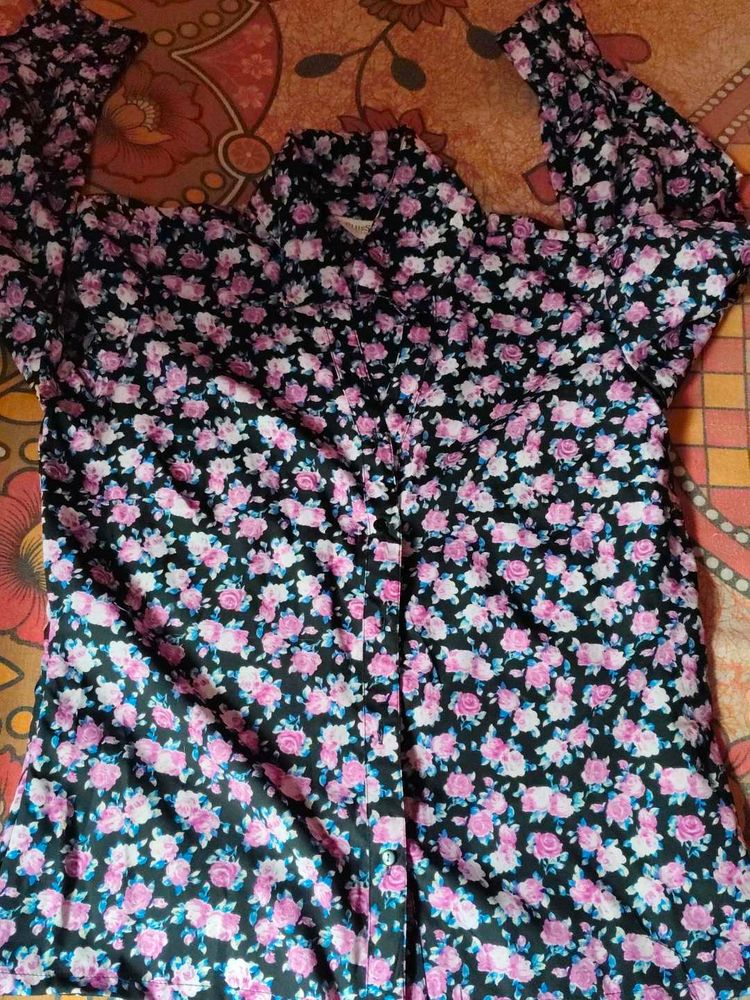 Floral Print Shirt