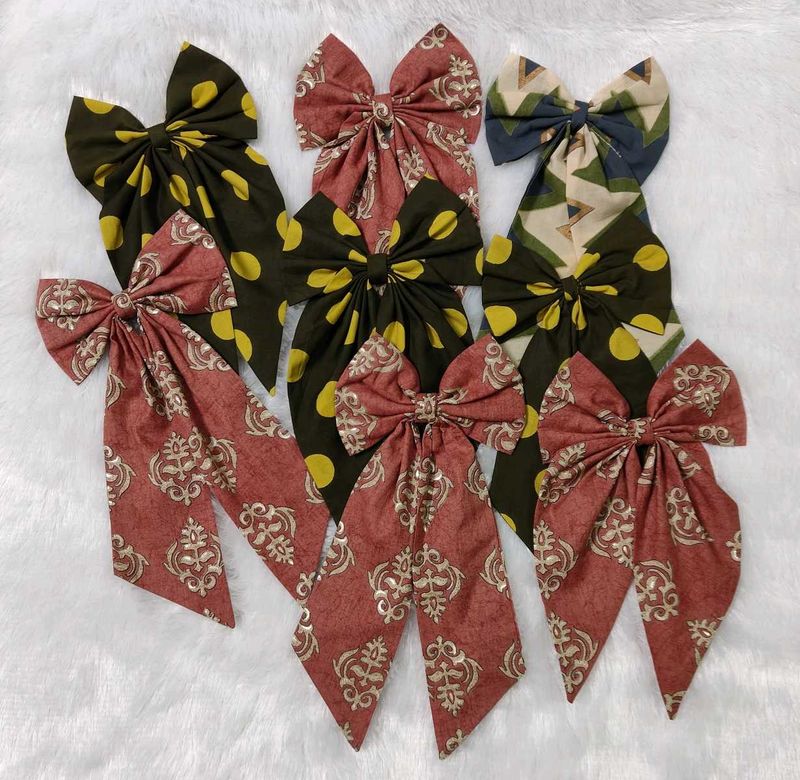 Beautiful Printed Bow