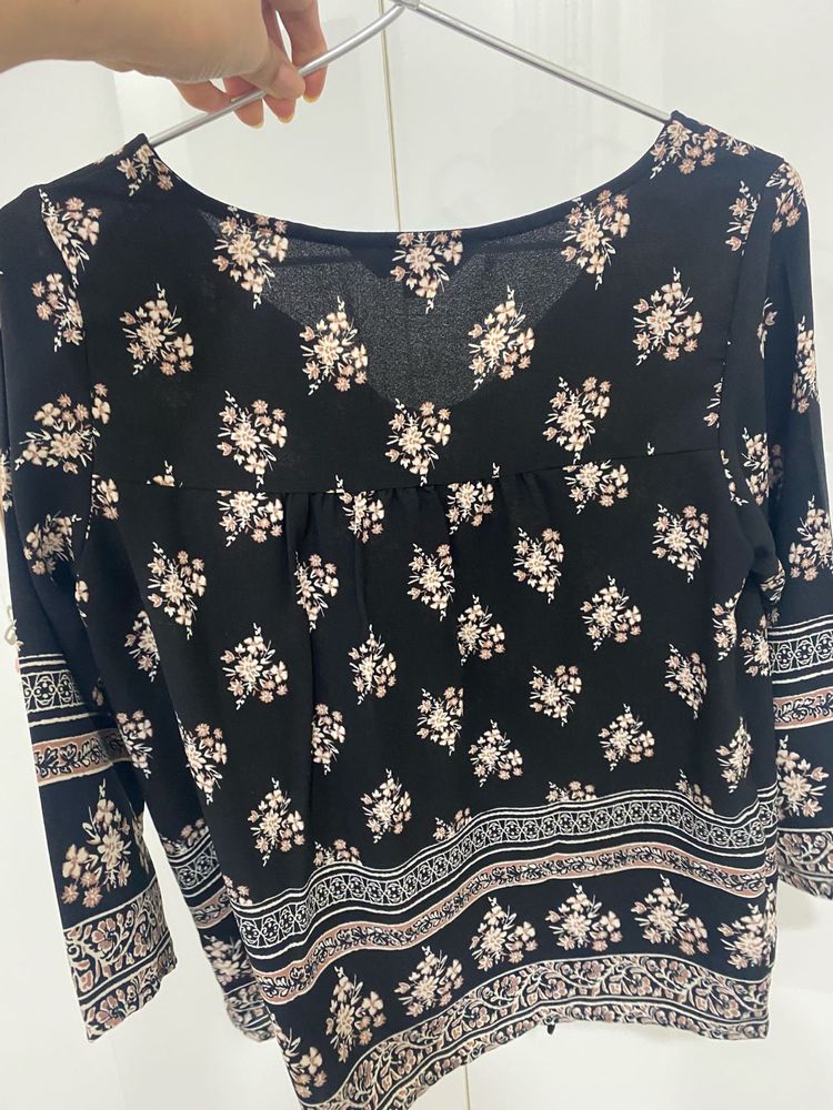 Floral Print Top