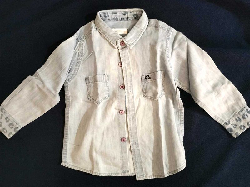 Babyoye Denim Shirt For Boys