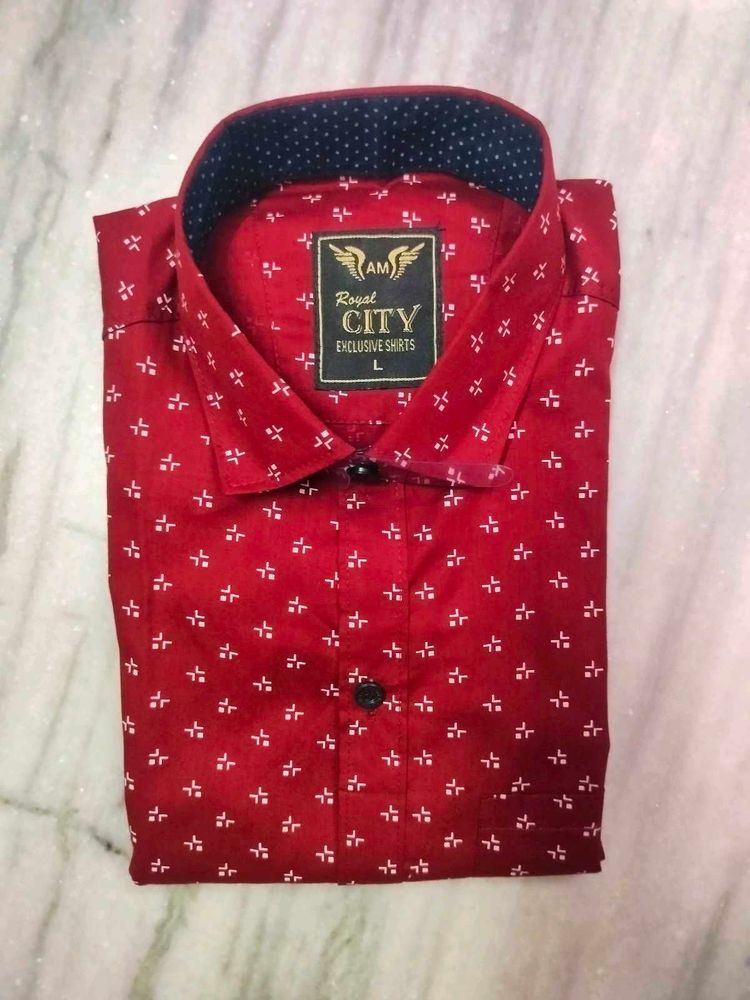 New Red Shirt For Men