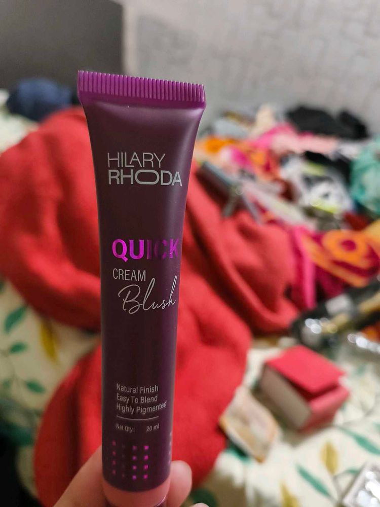 Hilary Rhoda Quick Cream Blush 05 Red Alert