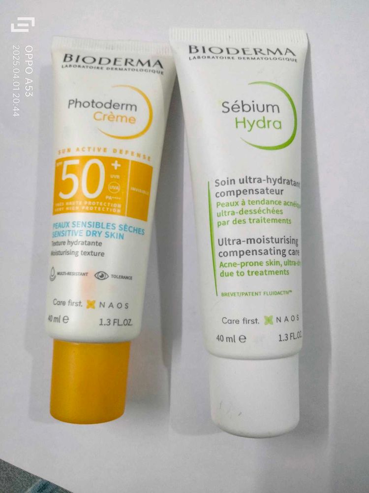 Bioderma Skincare Duo: Photoderm &amp; Sebium Hydra