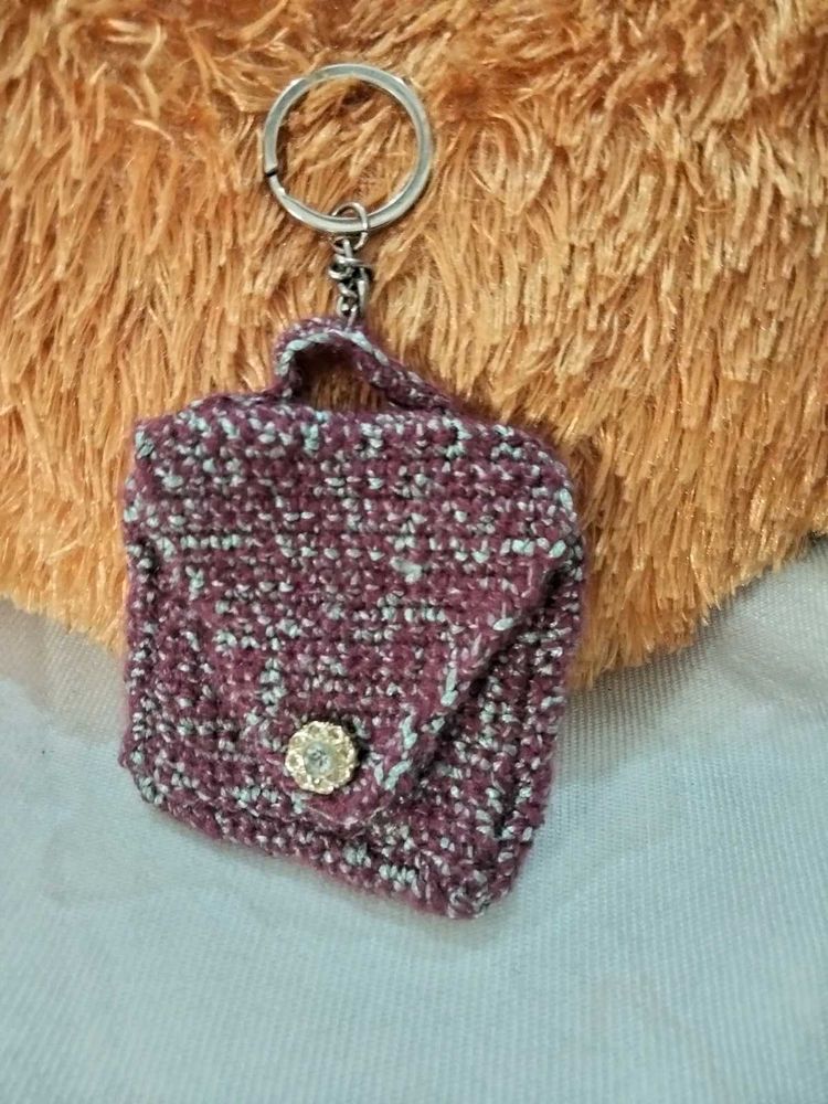 #crochet #coinpouch #keyring