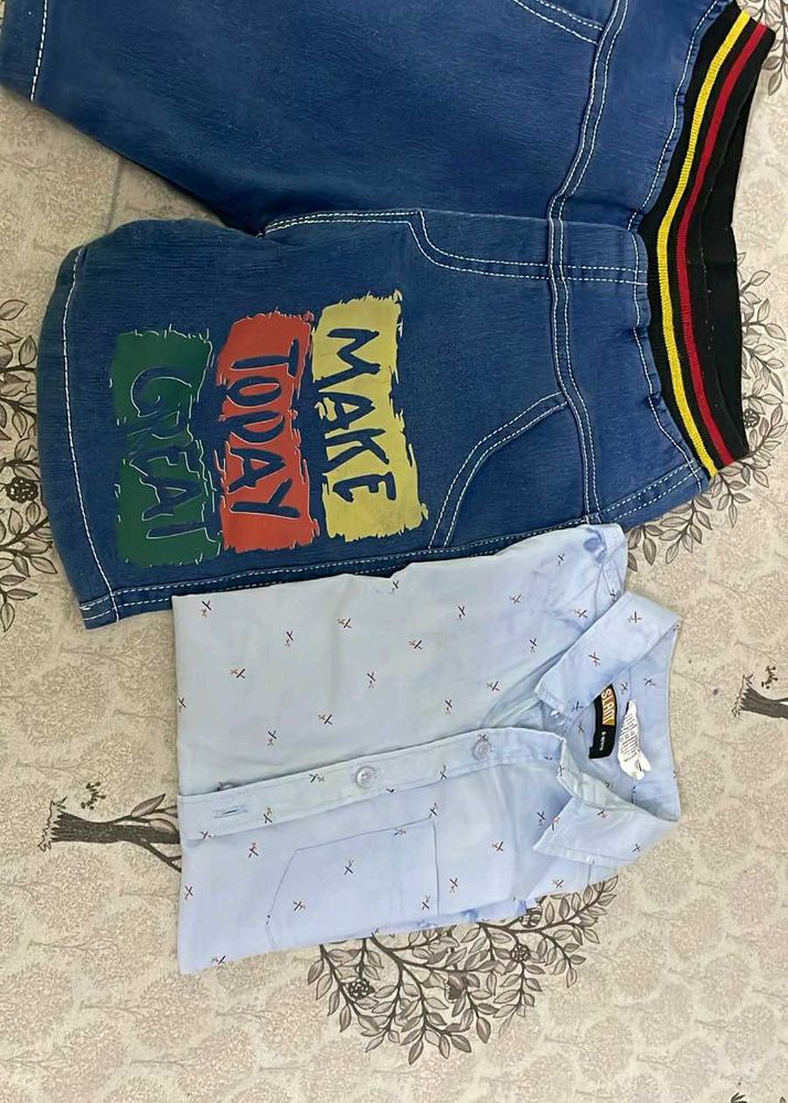 Half Pant And Shirts