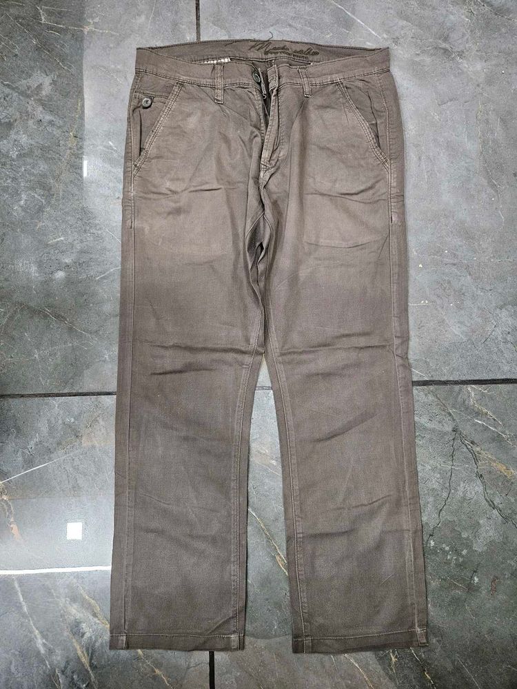 Grey Coloured Chinos