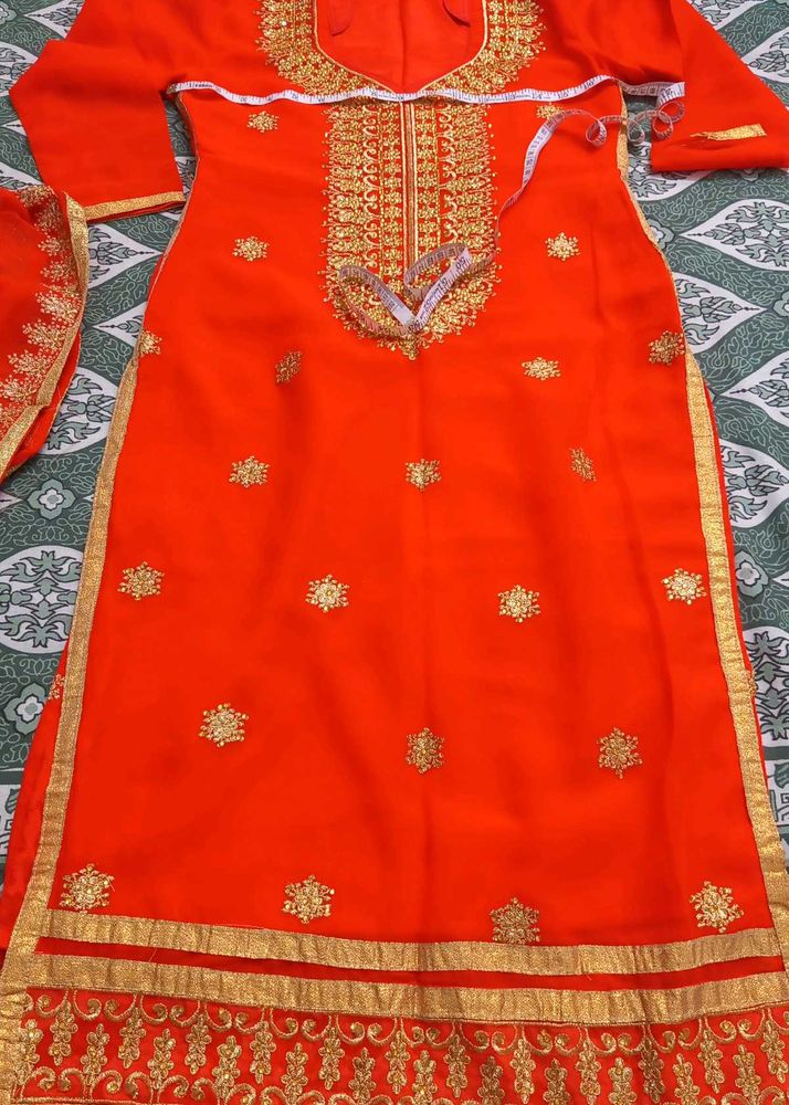🧡 Party Wear Kurta Dupatta🧡