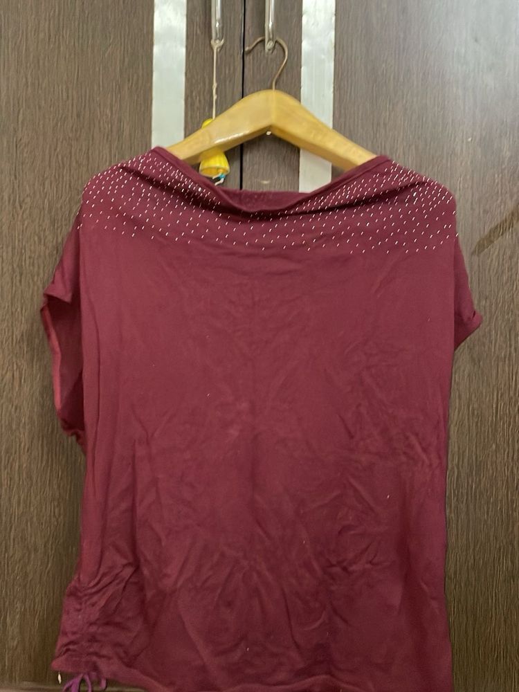 Cowl Neck Top