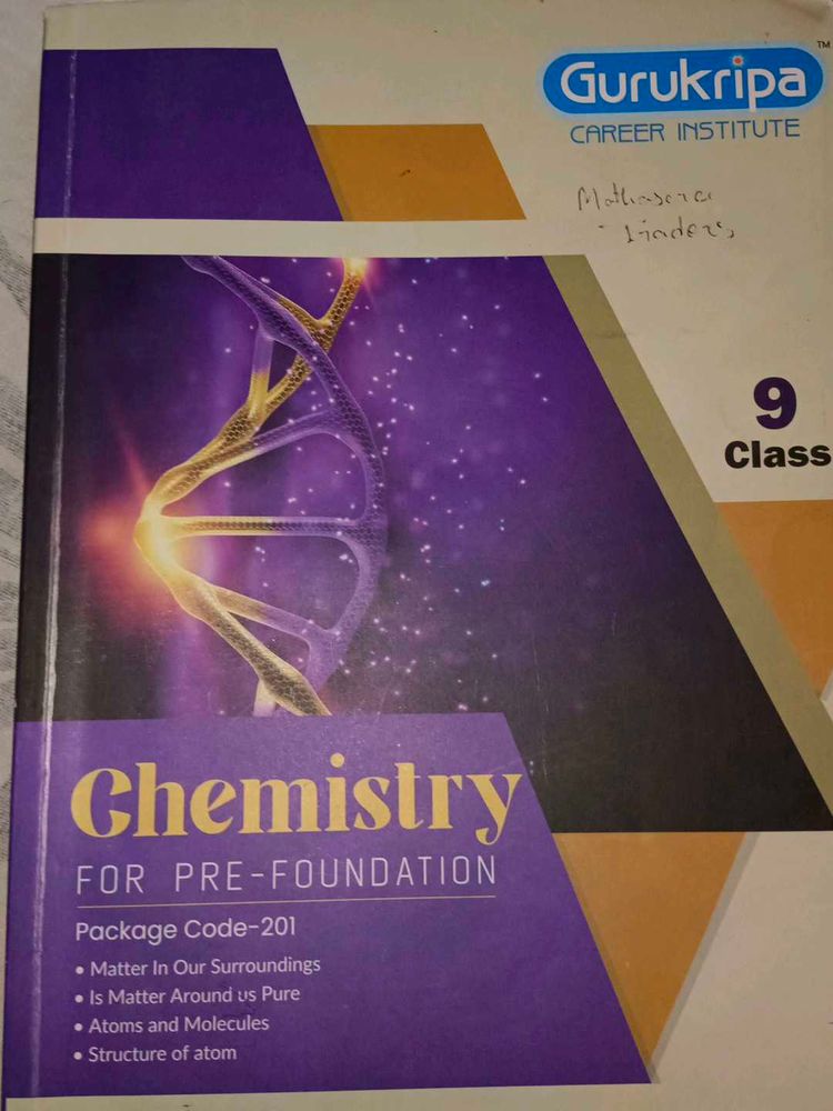 Chemistry Class 9th Reference
