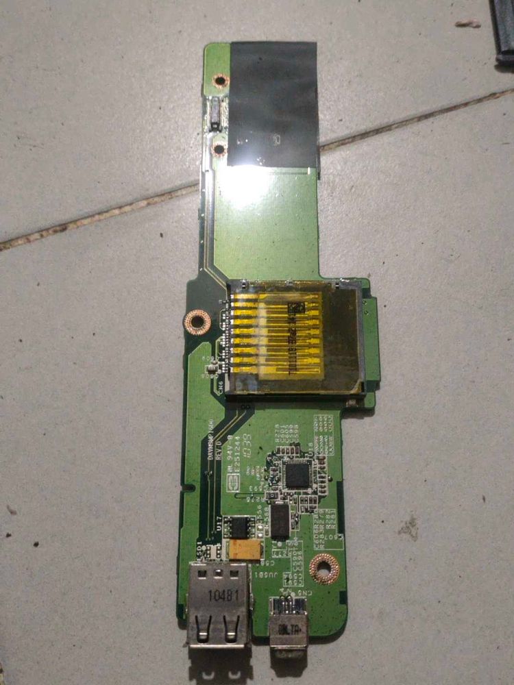 Dell Laptop Usb And Sd Card Slot MOTHERBOARD