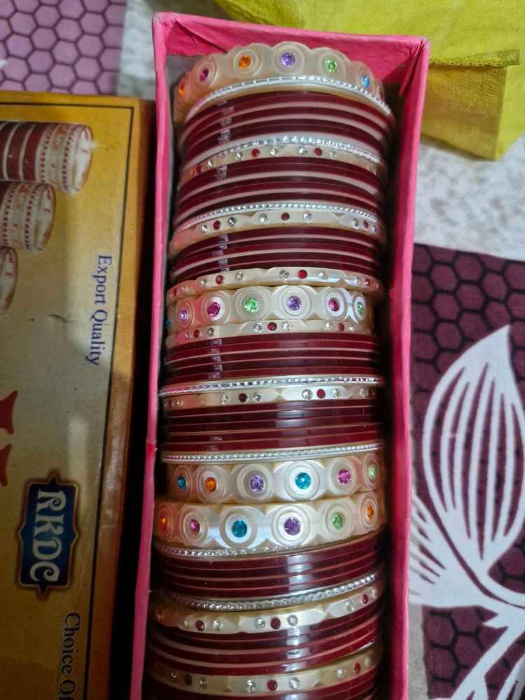 Bridal chuda set .