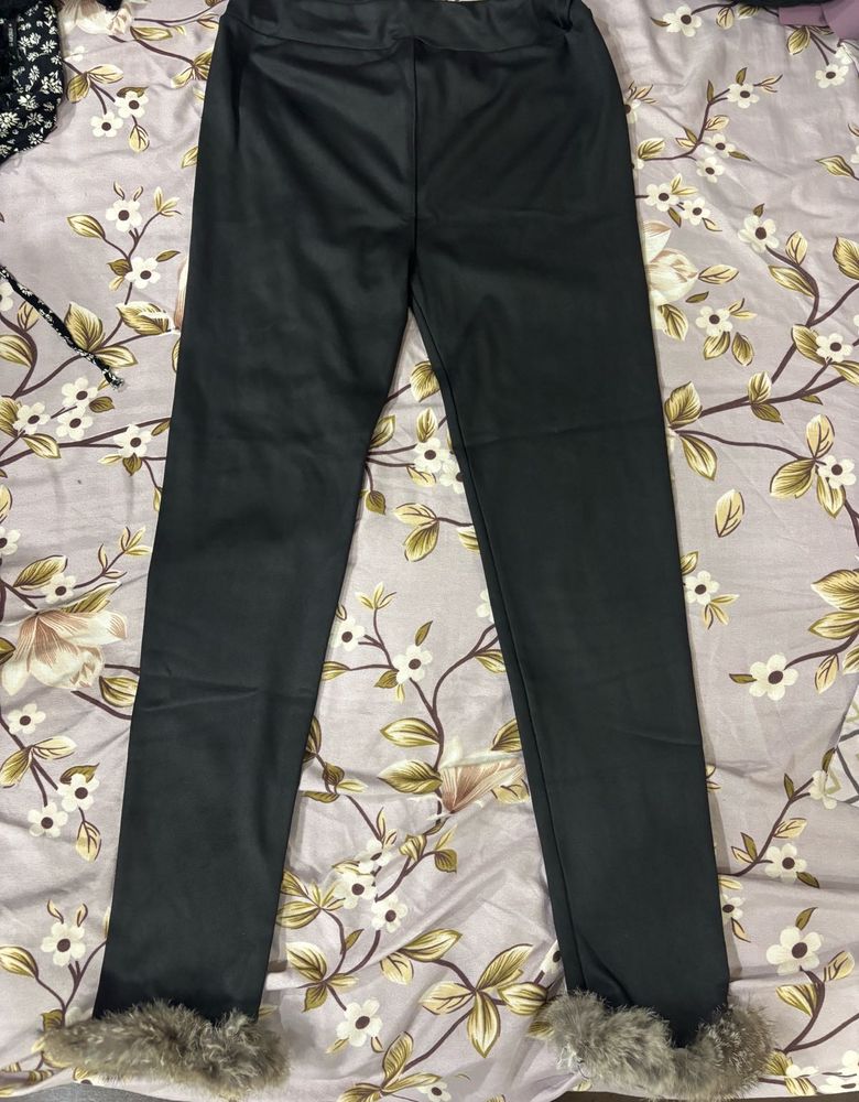 Leather Pants With Fur