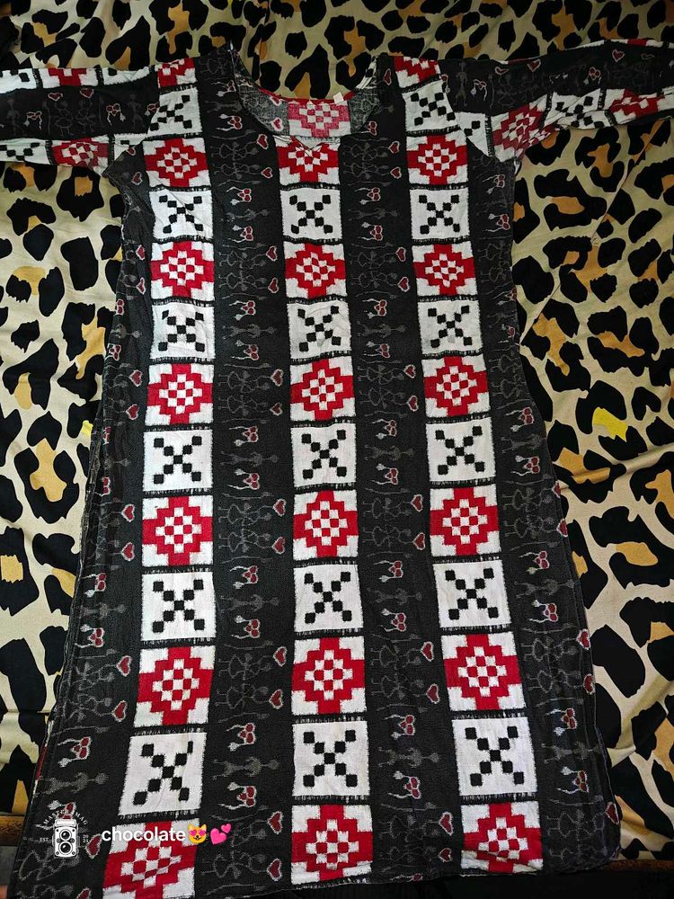 kurti(Sambalpuri print) 😍