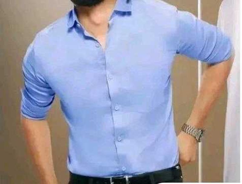 Blue Casual Shirt