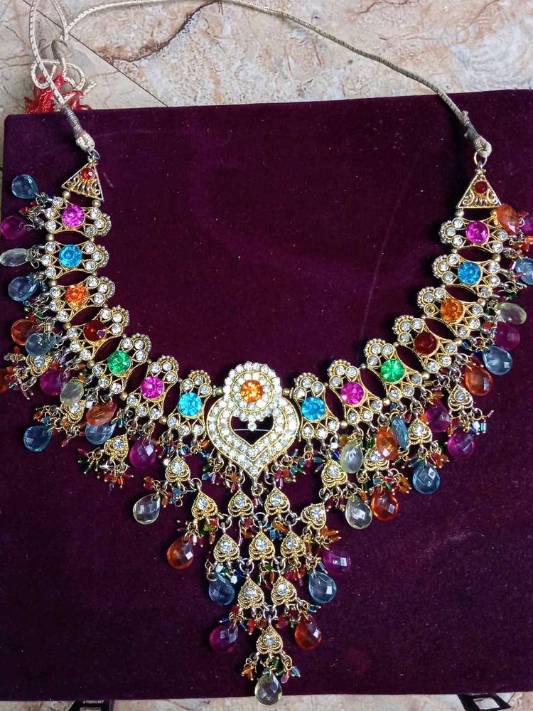 Colorful Ethnic Necklace