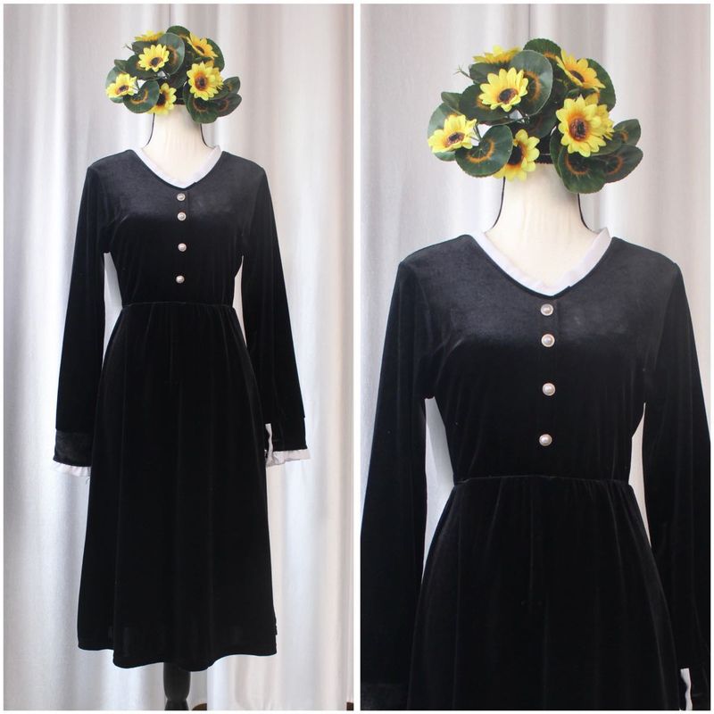 🎉🎉SALE🎉🎉 Korean Velvet Dress
