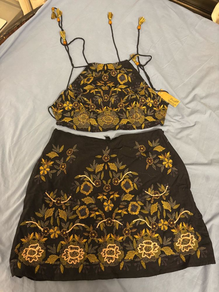 Floral Two-Piece Set