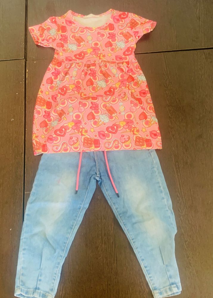 Jean Pant &amp;top(dubai)