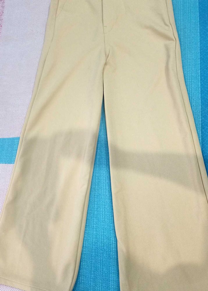 Wide Leg Khaki Pants