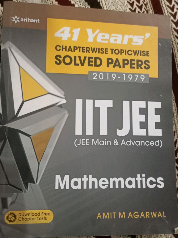 ARIHANT 41Years&#39; SOLVED Papers For Mathematics
