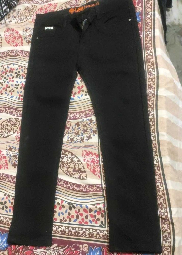 Black Partywear Denim Jeans
