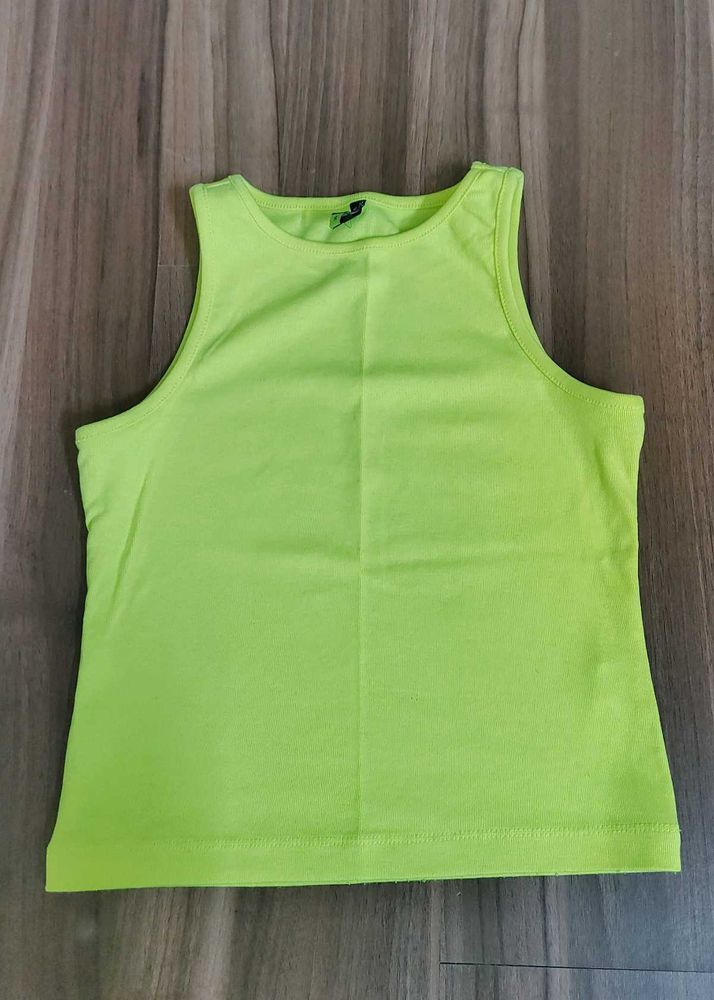 Neon Green Tank Top