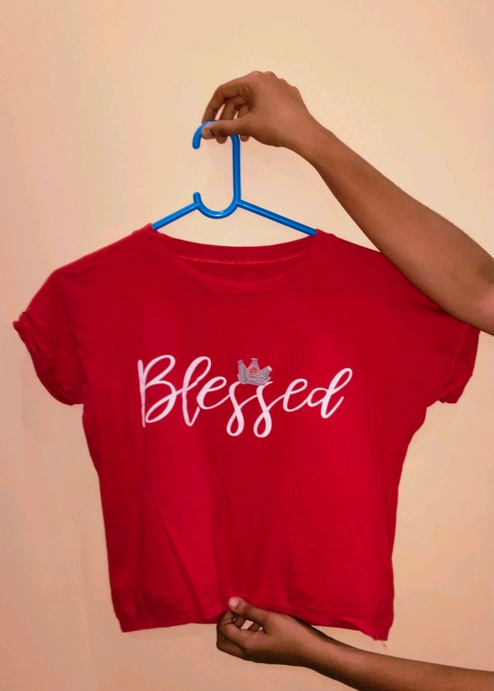 Crop T-shirt Top