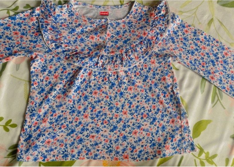 Floral Baby Top