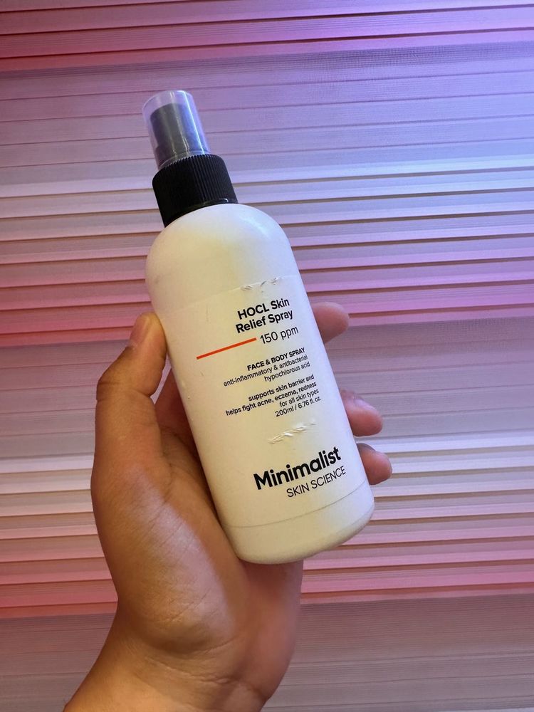Minimalist Skin Relief Hocl Spray Toner