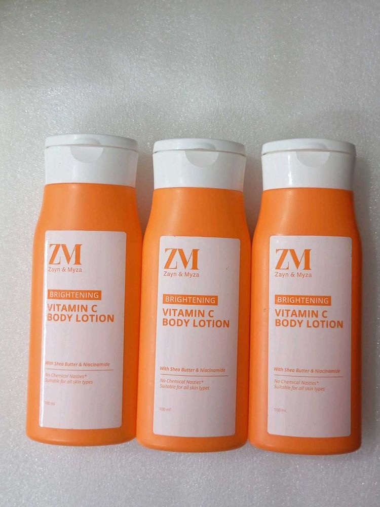 Vitamin C Body Lotion three pieces